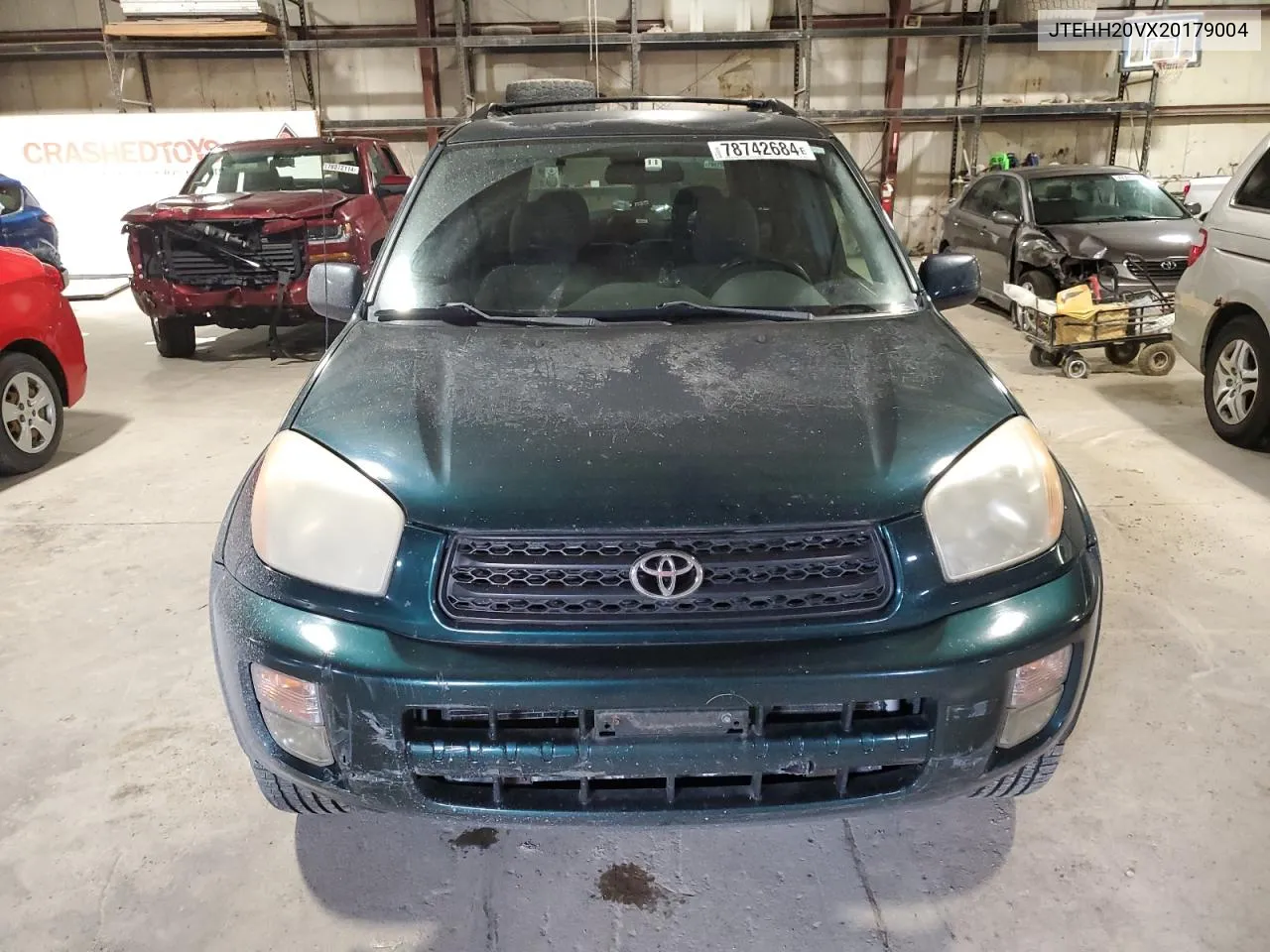 2002 Toyota Rav4 VIN: JTEHH20VX20179004 Lot: 78742684