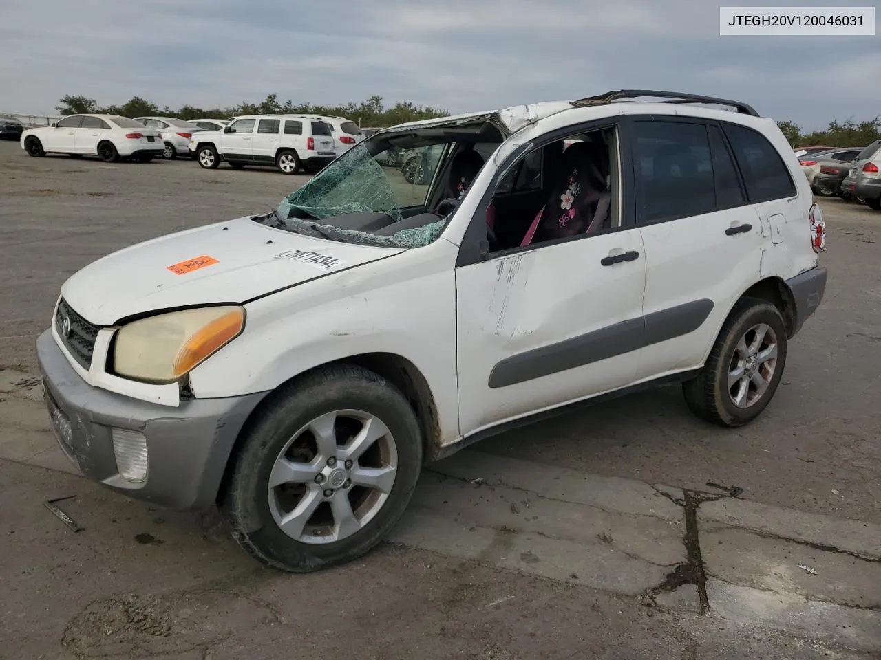 2002 Toyota Rav4 VIN: JTEGH20V120046031 Lot: 78871434