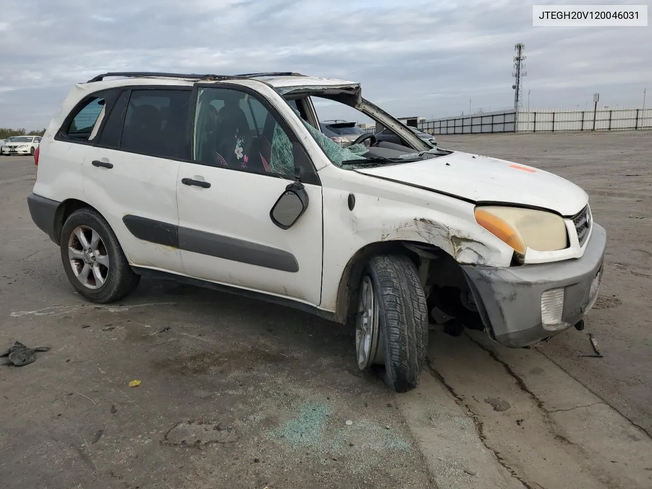 2002 Toyota Rav4 VIN: JTEGH20V120046031 Lot: 78871434