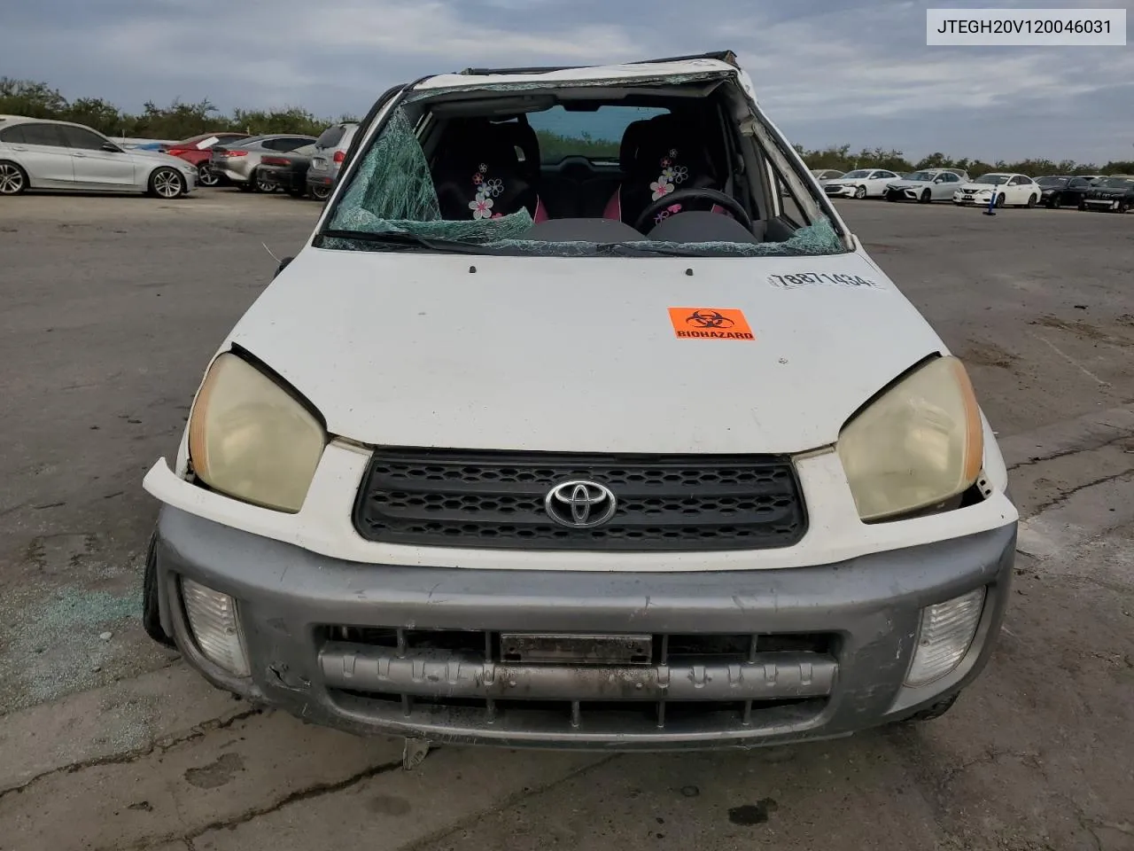 2002 Toyota Rav4 VIN: JTEGH20V120046031 Lot: 78871434