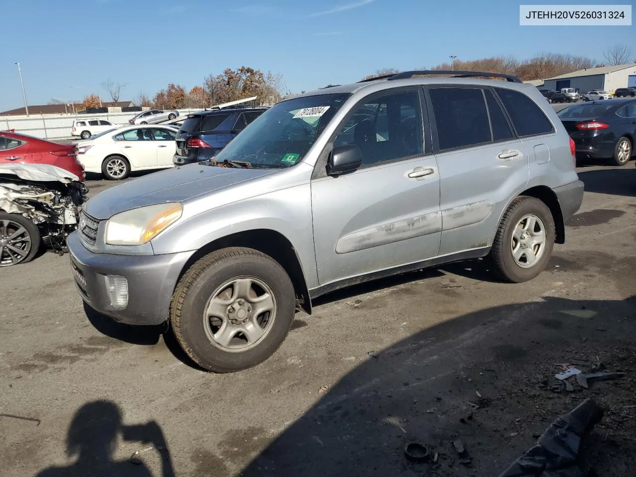 2002 Toyota Rav4 VIN: JTEHH20V526031324 Lot: 79128004