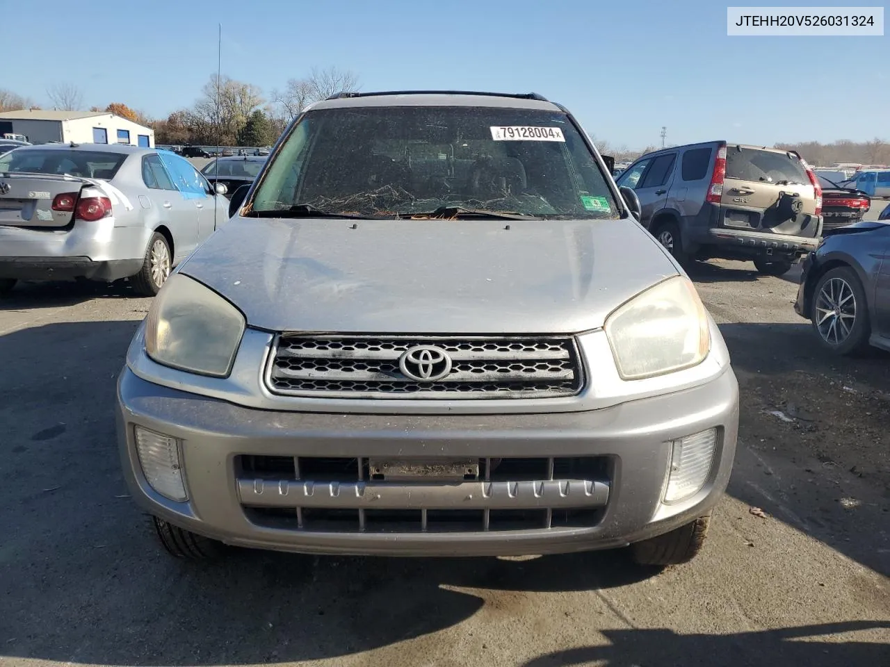 2002 Toyota Rav4 VIN: JTEHH20V526031324 Lot: 79128004