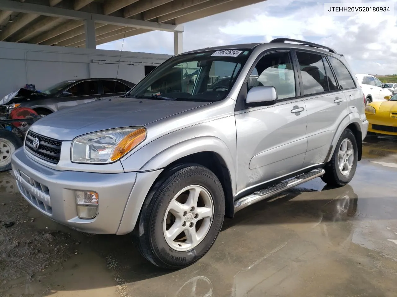 2002 Toyota Rav4 VIN: JTEHH20V520180934 Lot: 79874824