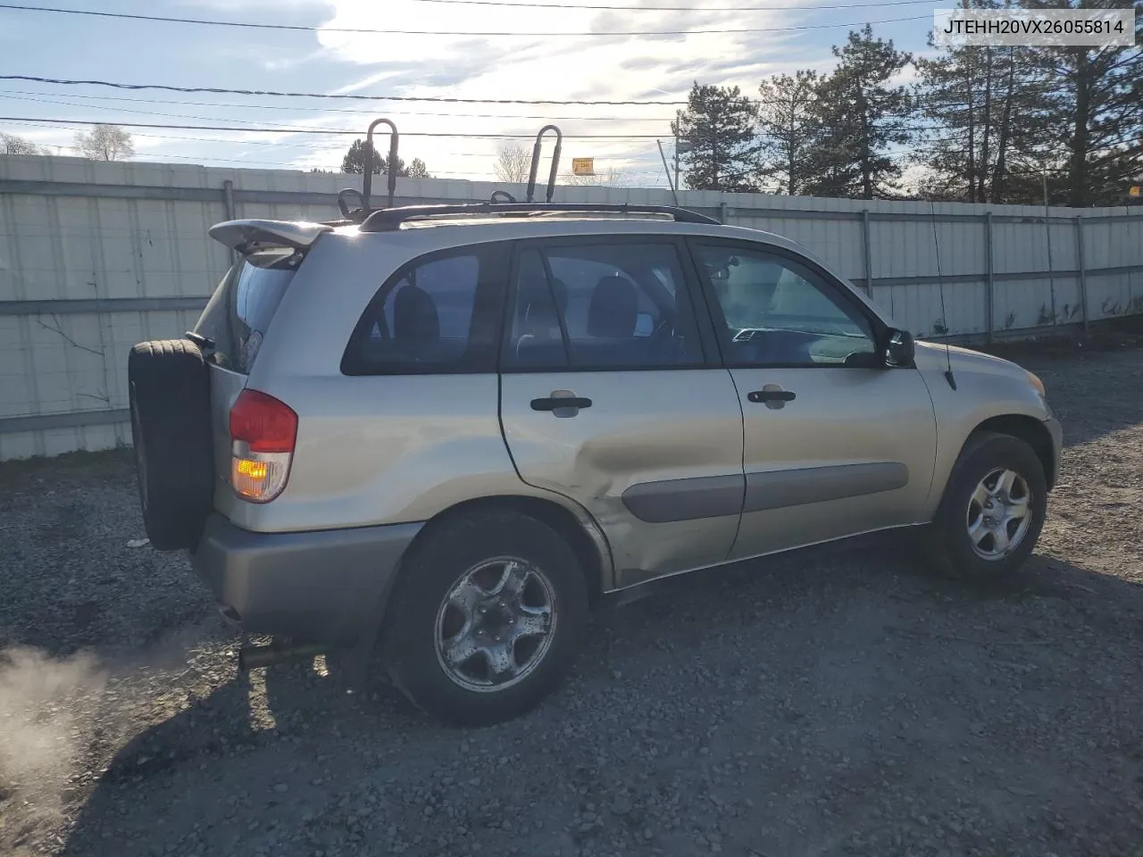 2002 Toyota Rav4 VIN: JTEHH20VX26055814 Lot: 80498484