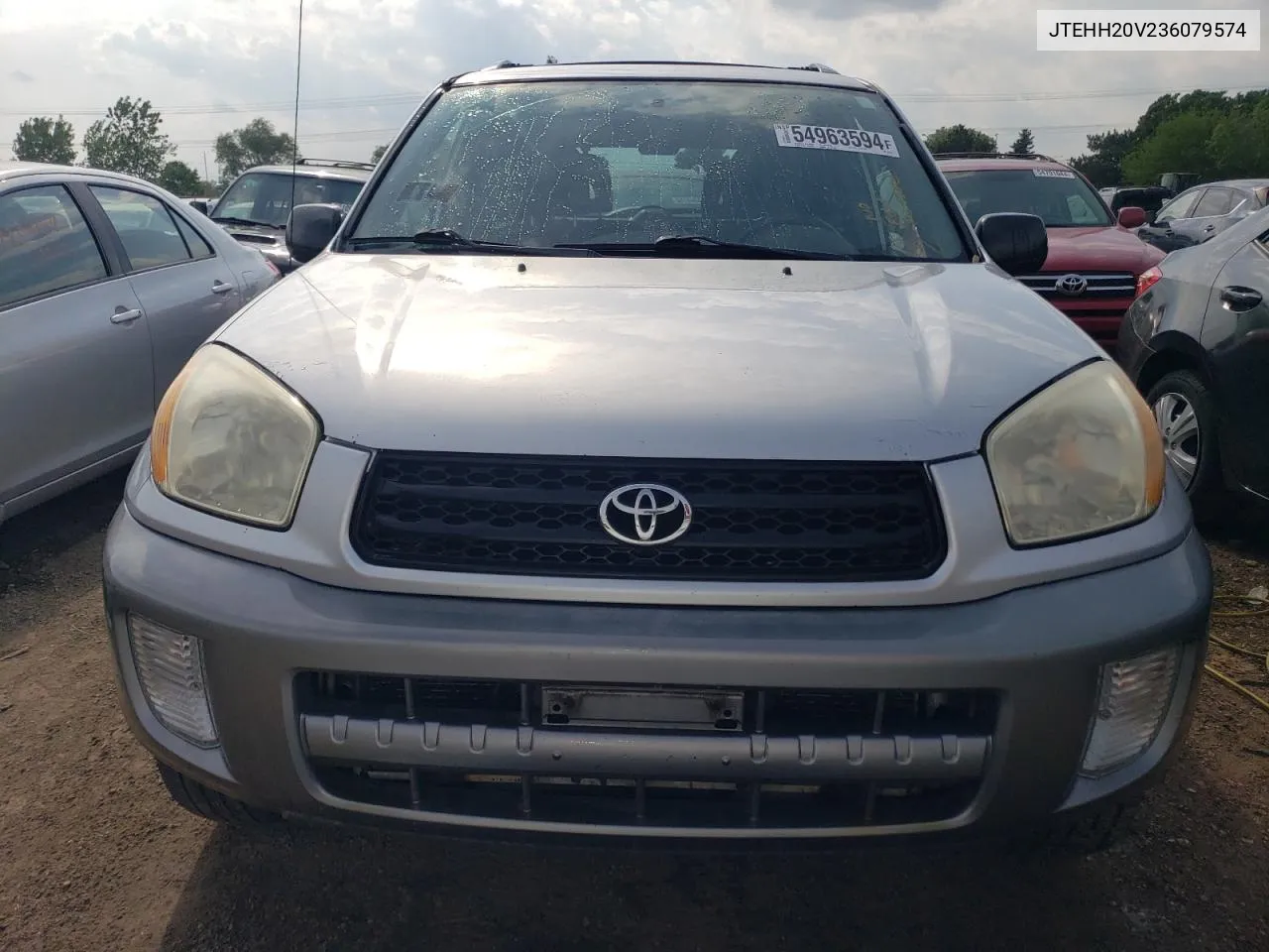 2003 Toyota Rav4 VIN: JTEHH20V236079574 Lot: 54963594