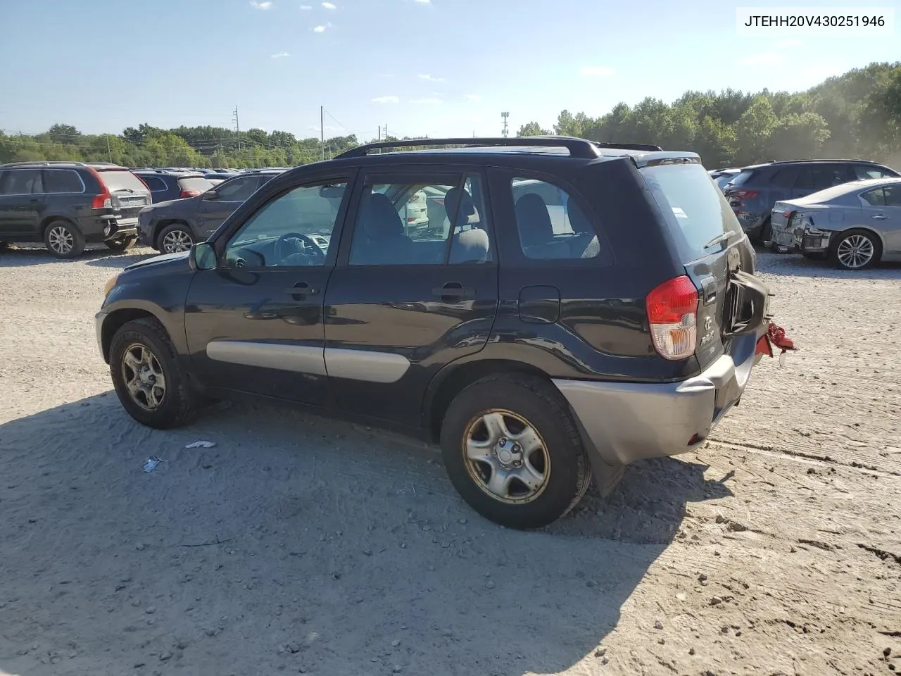 2003 Toyota Rav4 VIN: JTEHH20V430251946 Lot: 70394644