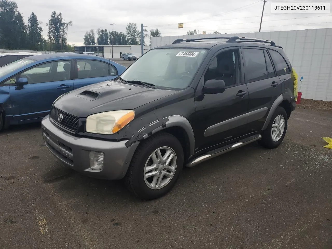 2003 Toyota Rav4 VIN: JTEGH20V230113611 Lot: 71463334