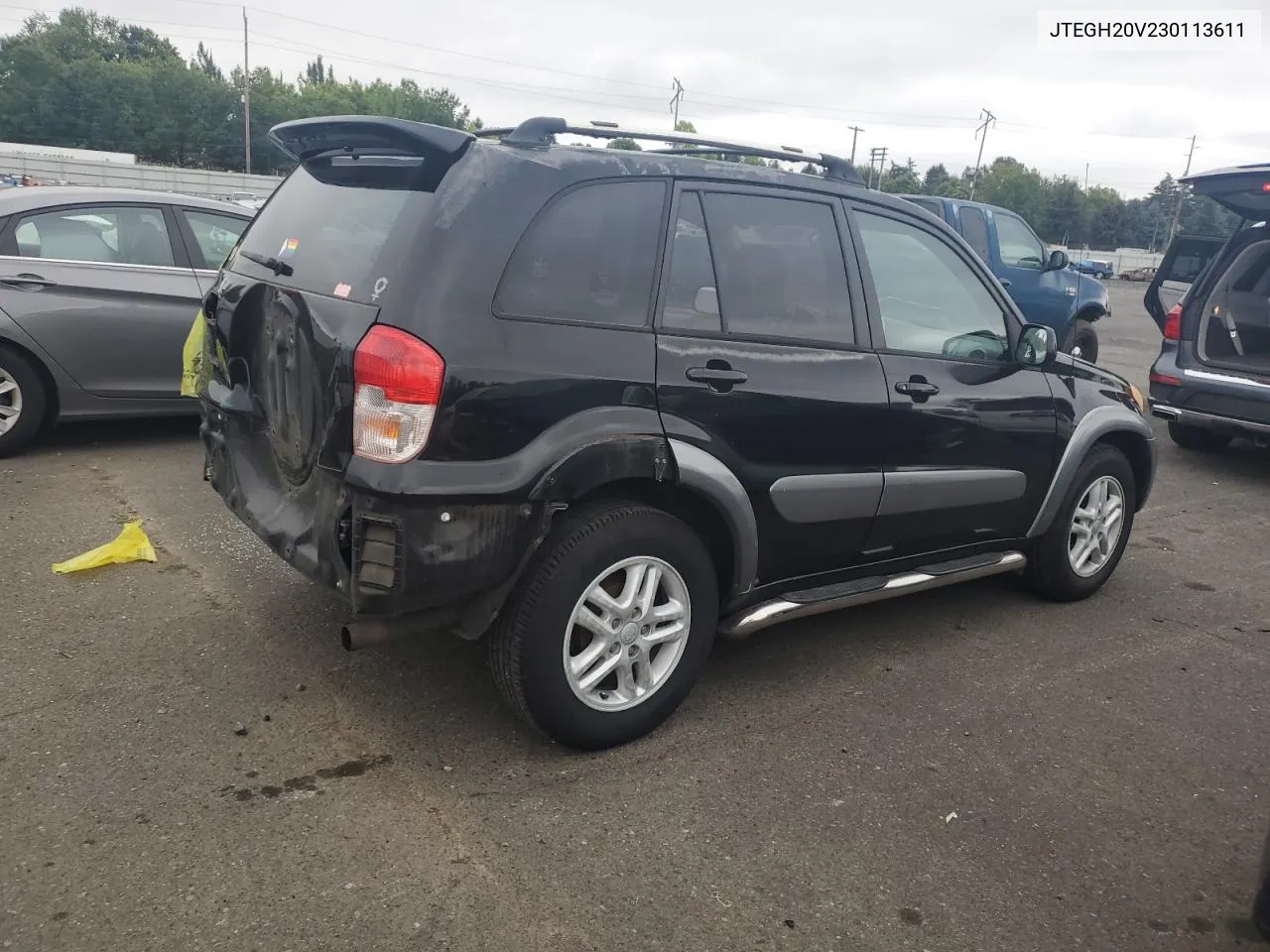 2003 Toyota Rav4 VIN: JTEGH20V230113611 Lot: 71463334