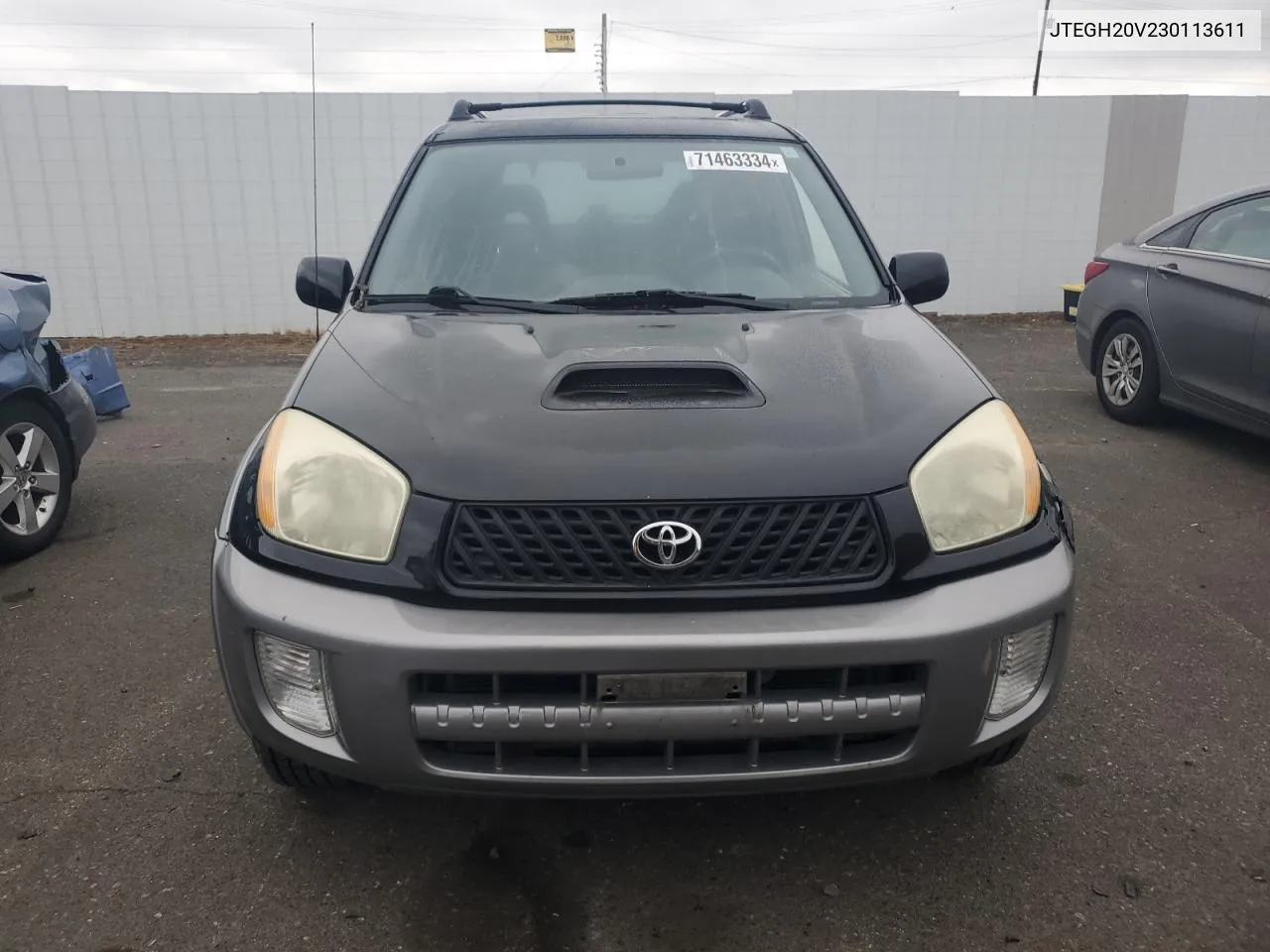 2003 Toyota Rav4 VIN: JTEGH20V230113611 Lot: 71463334