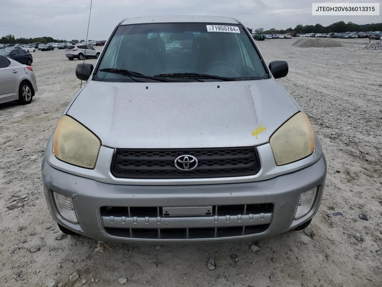 2003 Toyota Rav4 VIN: JTEGH20V636013315 Lot: 71955784