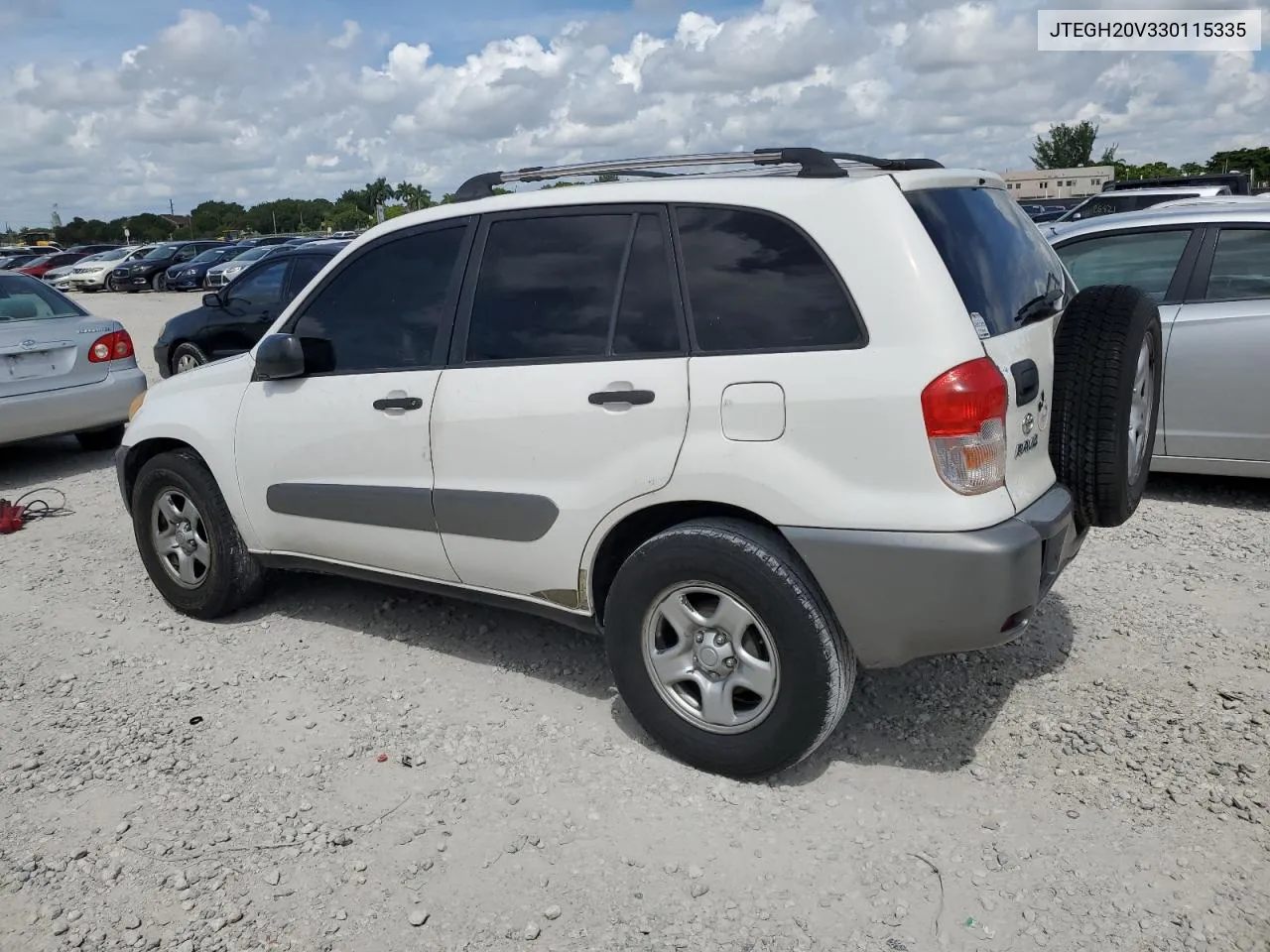 2003 Toyota Rav4 VIN: JTEGH20V330115335 Lot: 72816724