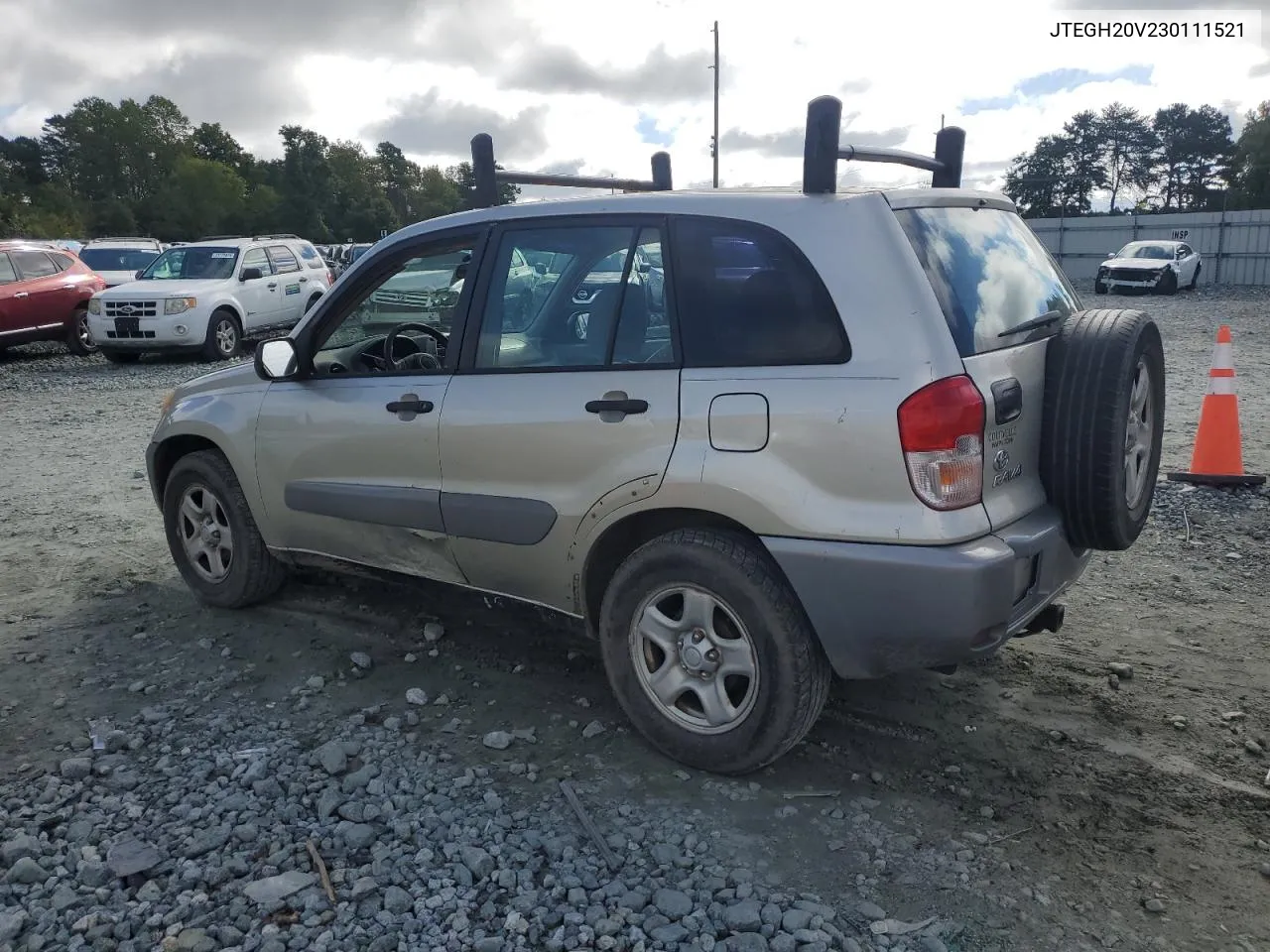 2003 Toyota Rav4 VIN: JTEGH20V230111521 Lot: 74372044