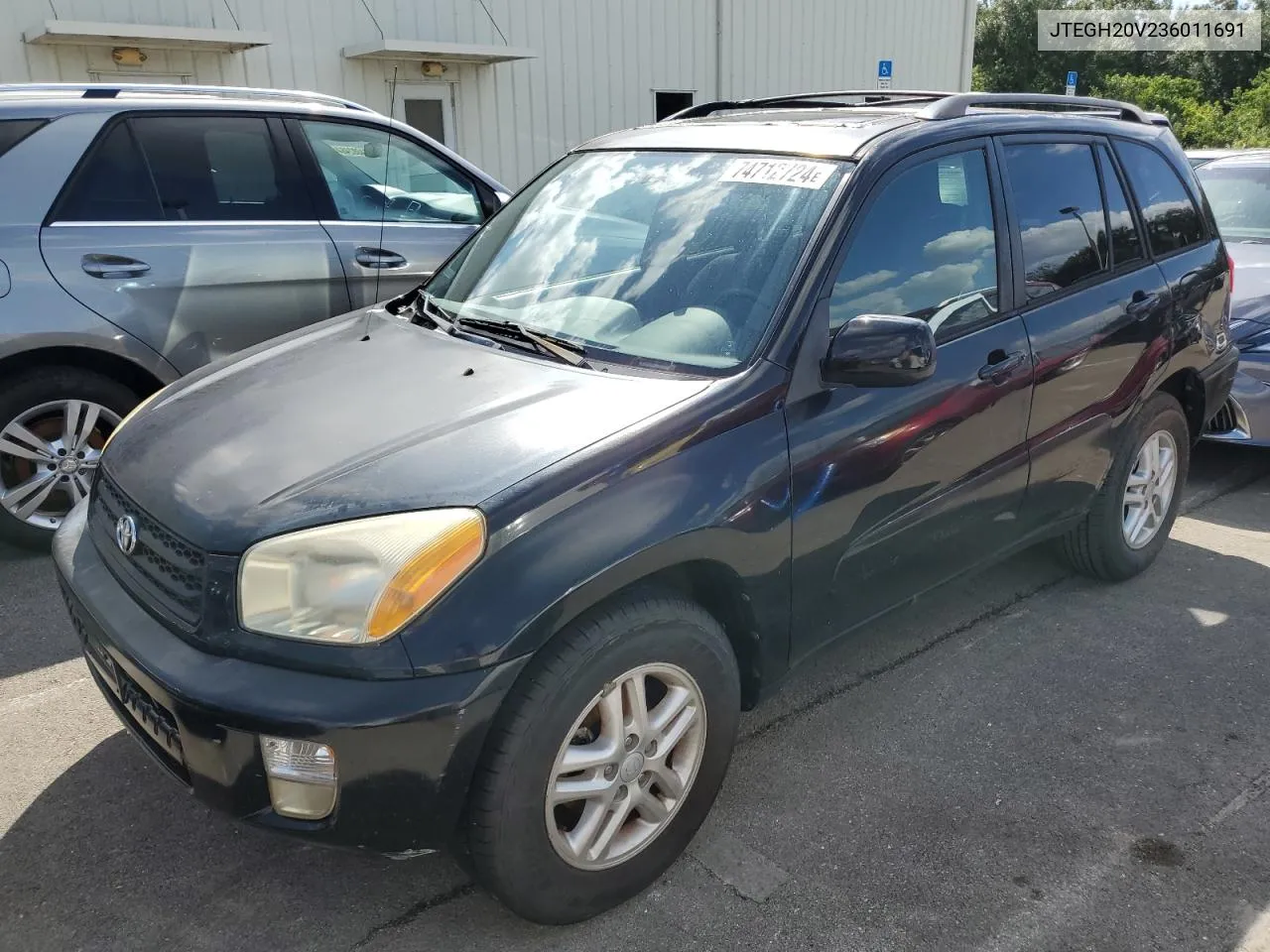 2003 Toyota Rav4 VIN: JTEGH20V236011691 Lot: 74712724