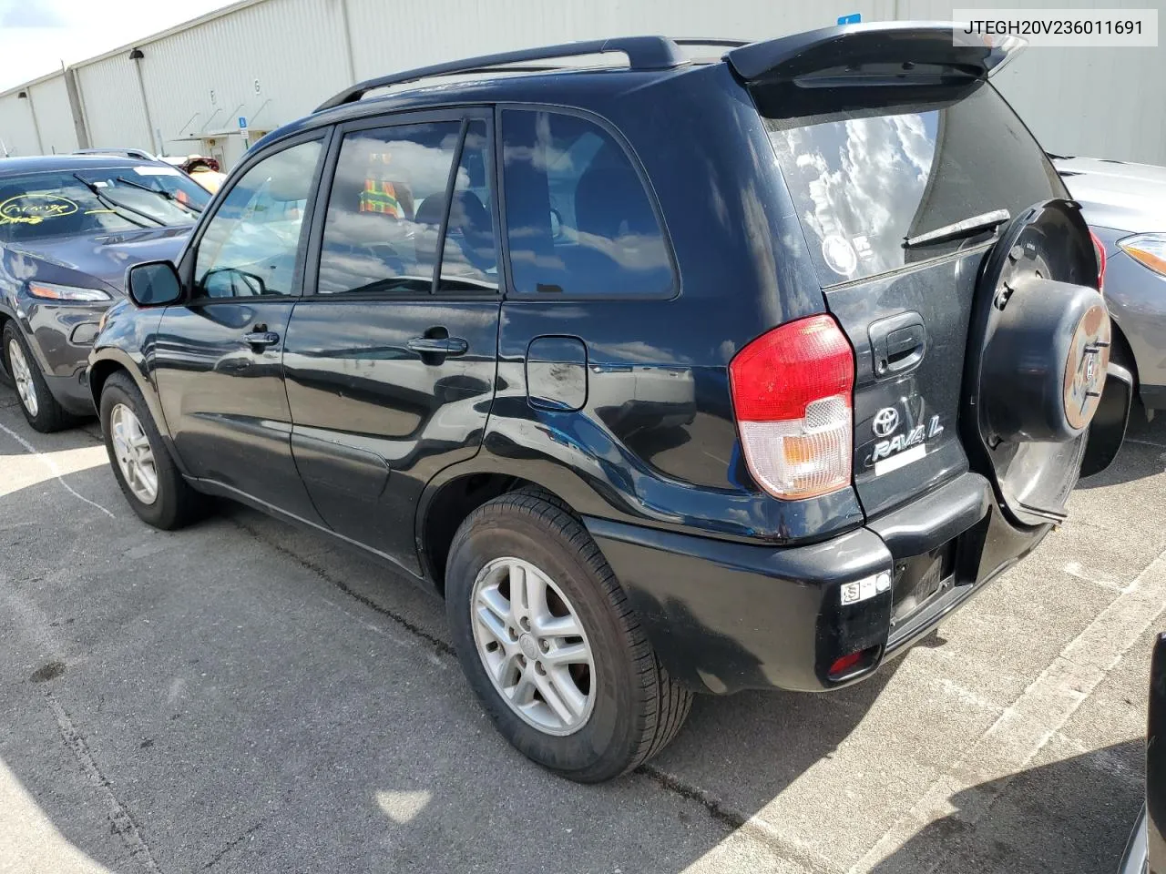 2003 Toyota Rav4 VIN: JTEGH20V236011691 Lot: 74712724