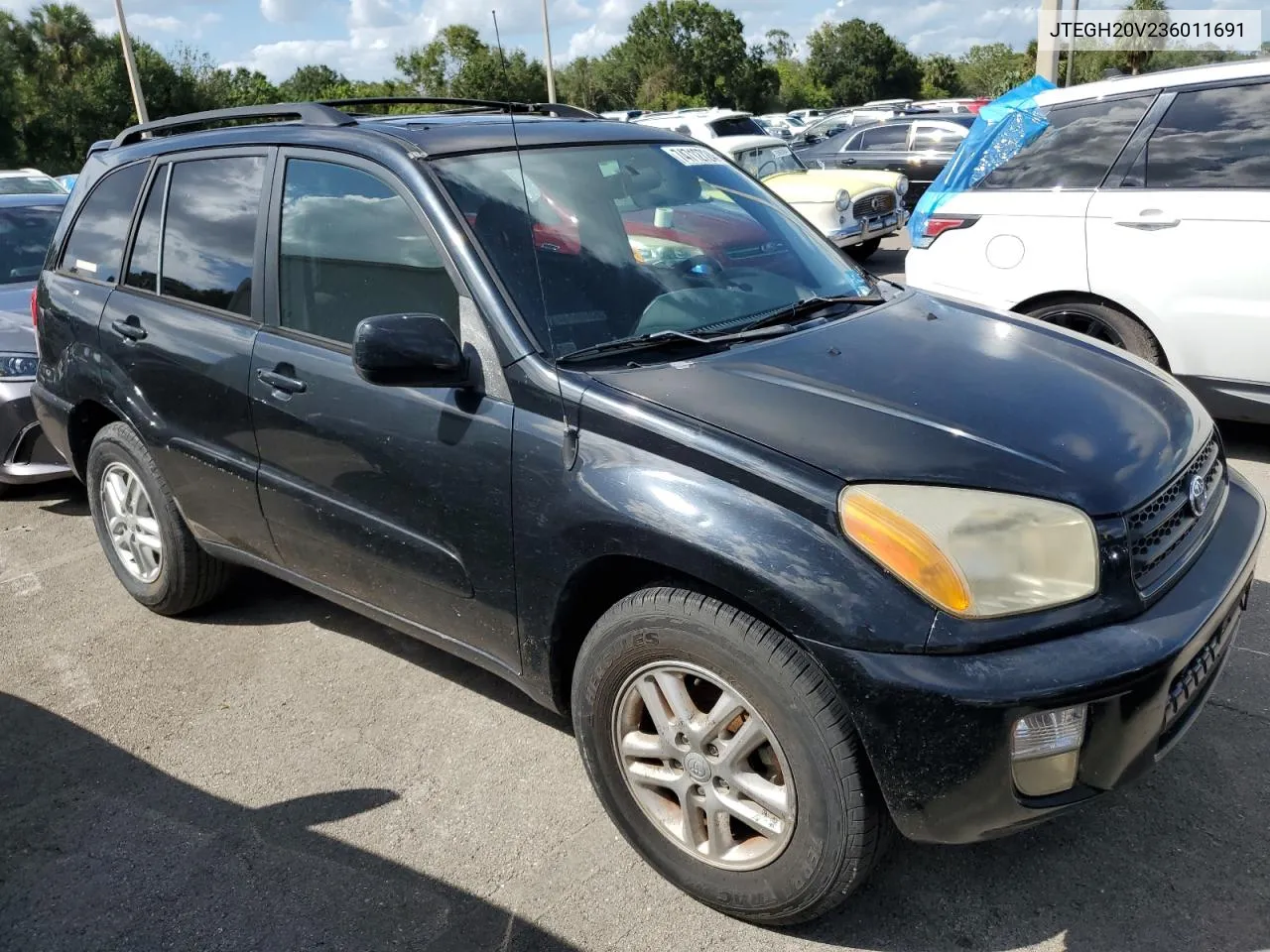 2003 Toyota Rav4 VIN: JTEGH20V236011691 Lot: 74712724