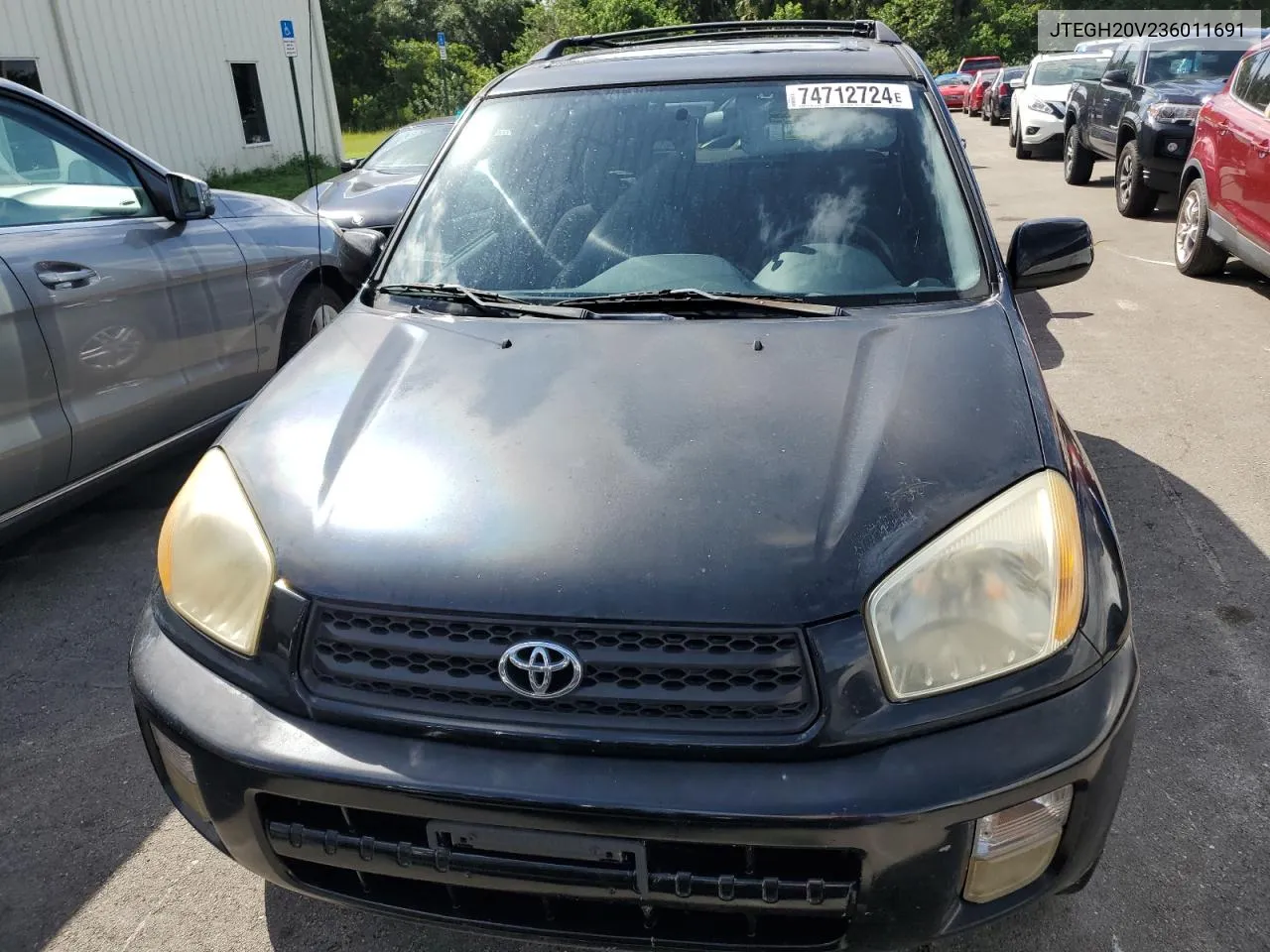 2003 Toyota Rav4 VIN: JTEGH20V236011691 Lot: 74712724