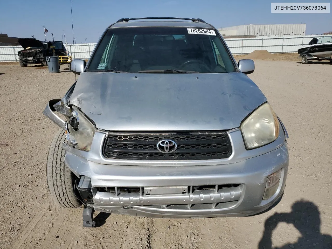 2003 Toyota Rav4 VIN: JTEHH20V736078064 Lot: 76262904