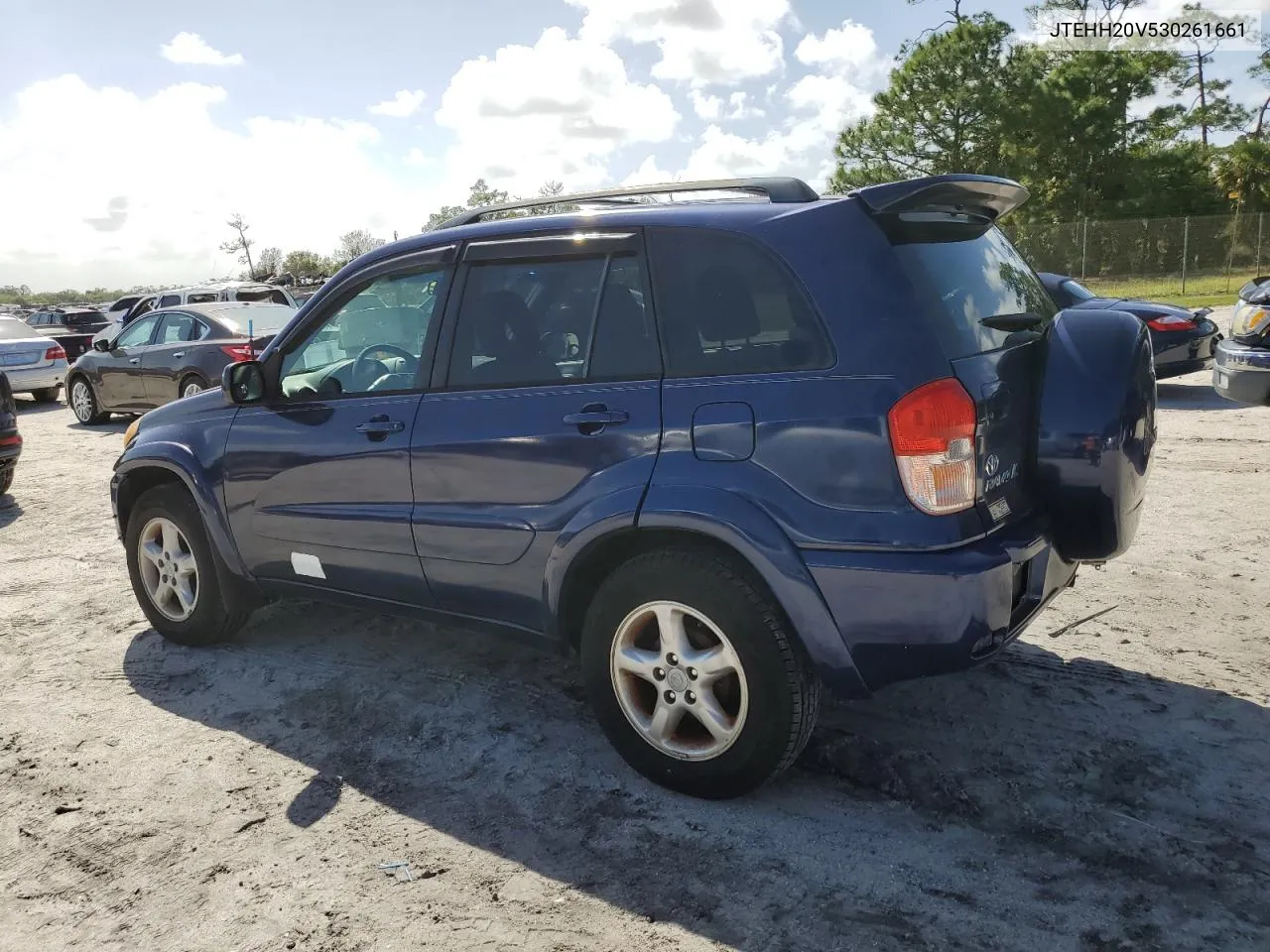 2003 Toyota Rav4 VIN: JTEHH20V530261661 Lot: 76583604