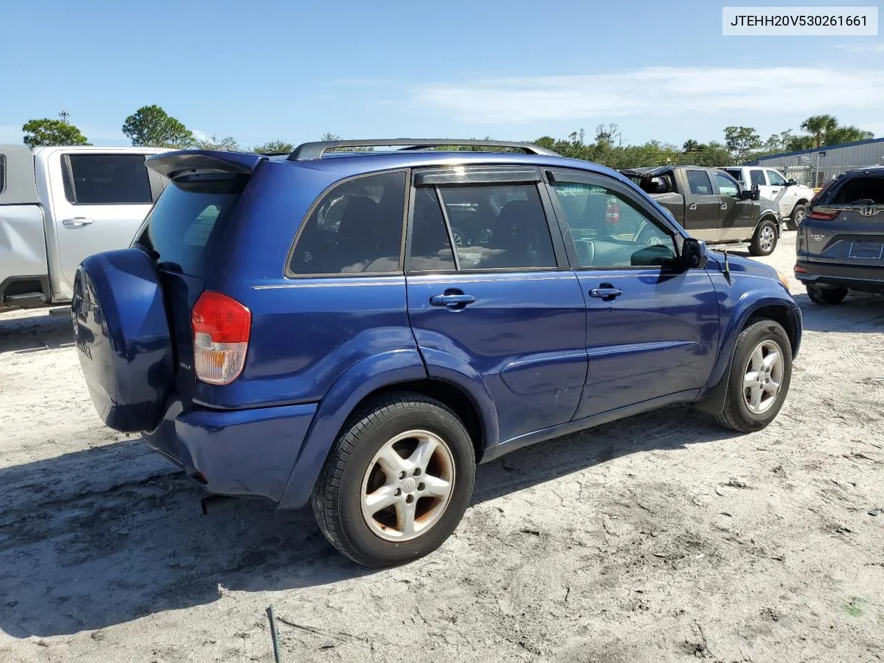 2003 Toyota Rav4 VIN: JTEHH20V530261661 Lot: 76583604