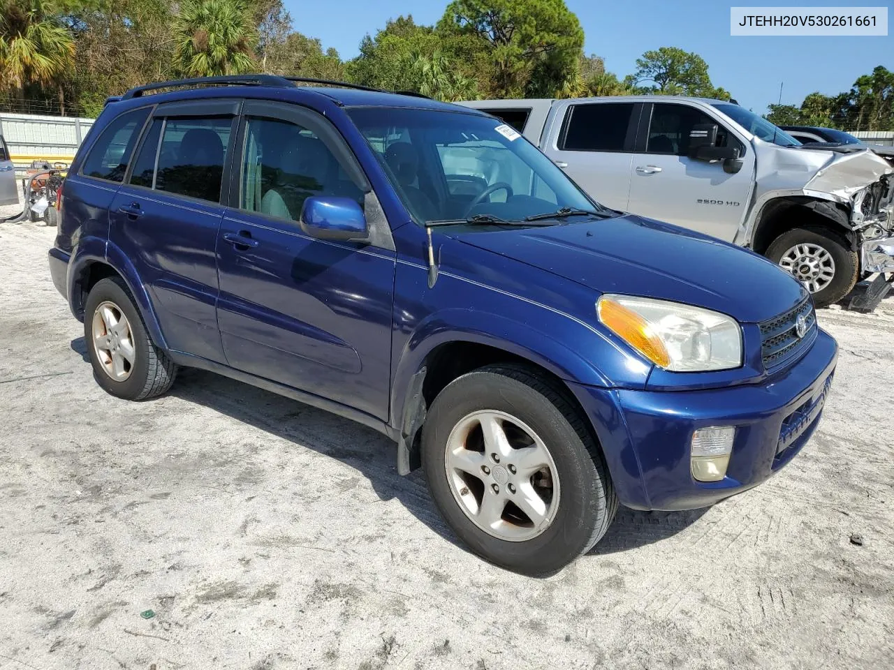 2003 Toyota Rav4 VIN: JTEHH20V530261661 Lot: 76583604