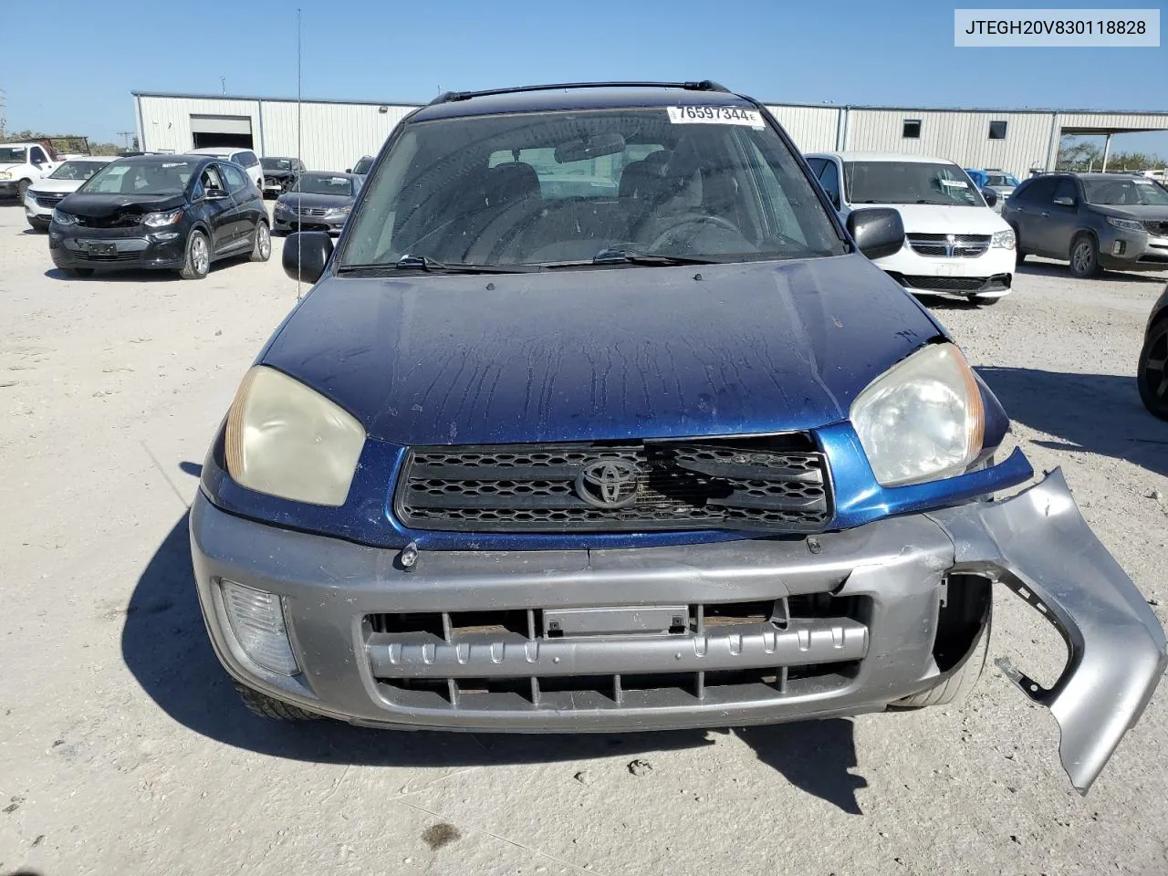 2003 Toyota Rav4 VIN: JTEGH20V830118828 Lot: 76597344