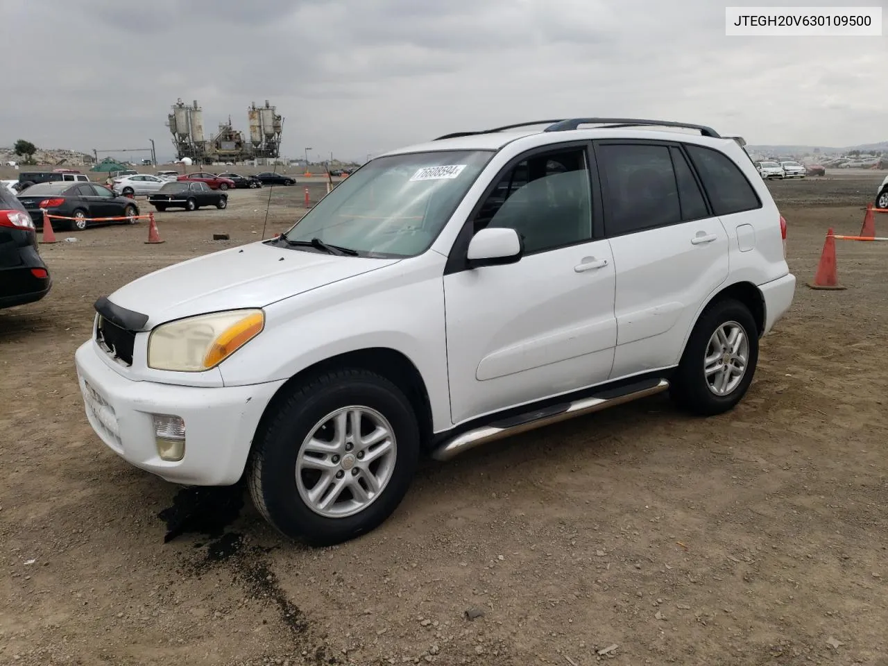 2003 Toyota Rav4 VIN: JTEGH20V630109500 Lot: 76608594