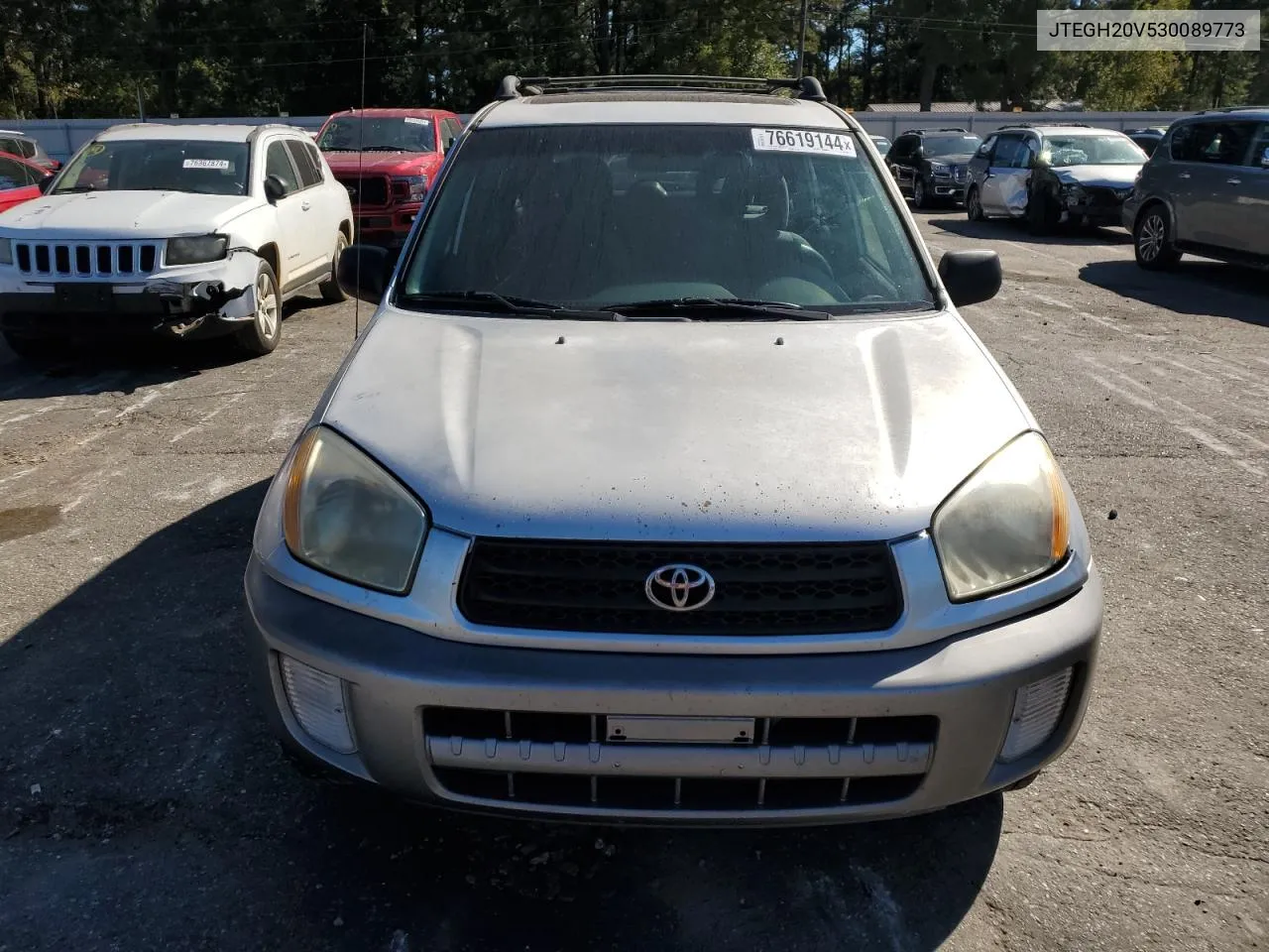 2003 Toyota Rav4 VIN: JTEGH20V530089773 Lot: 76619144