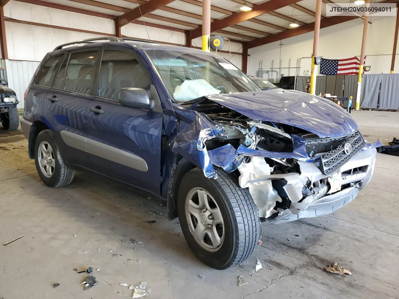 2003 Toyota Rav4 VIN: JTEHH20V036094011 Lot: 77207714