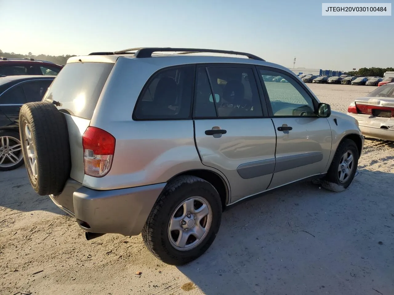 2003 Toyota Rav4 VIN: JTEGH20V030100484 Lot: 78127884