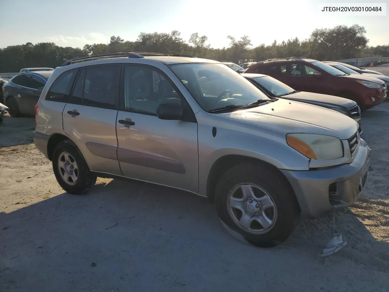 2003 Toyota Rav4 VIN: JTEGH20V030100484 Lot: 78127884