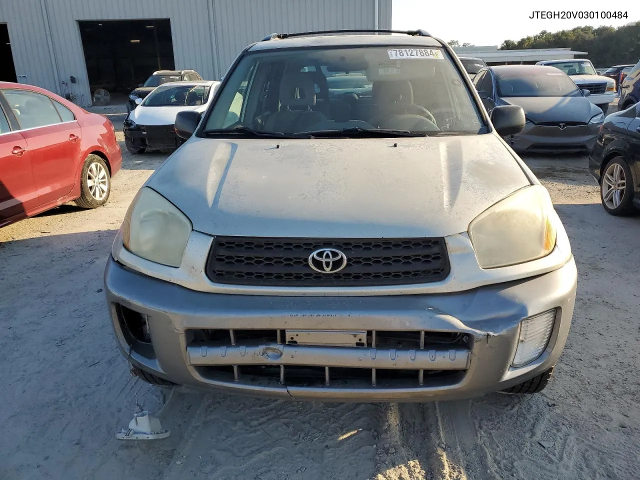 2003 Toyota Rav4 VIN: JTEGH20V030100484 Lot: 78127884