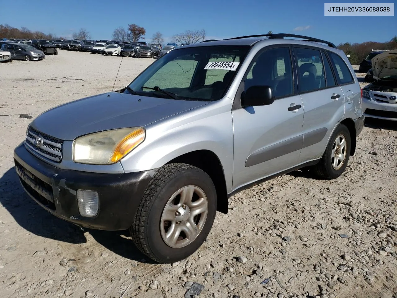 2003 Toyota Rav4 VIN: JTEHH20V336088588 Lot: 79048554