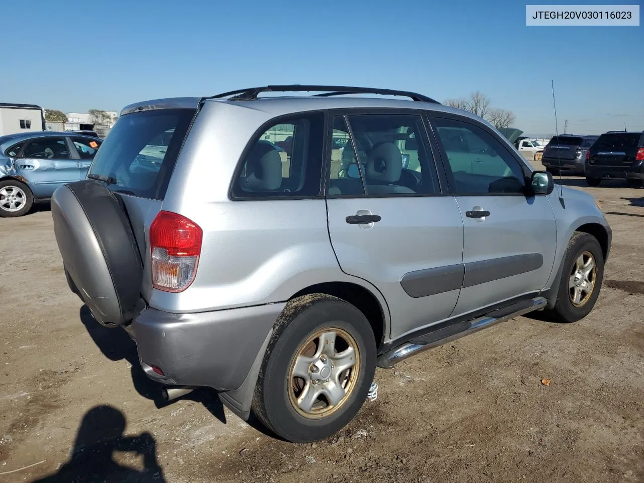 2003 Toyota Rav4 VIN: JTEGH20V030116023 Lot: 79136084