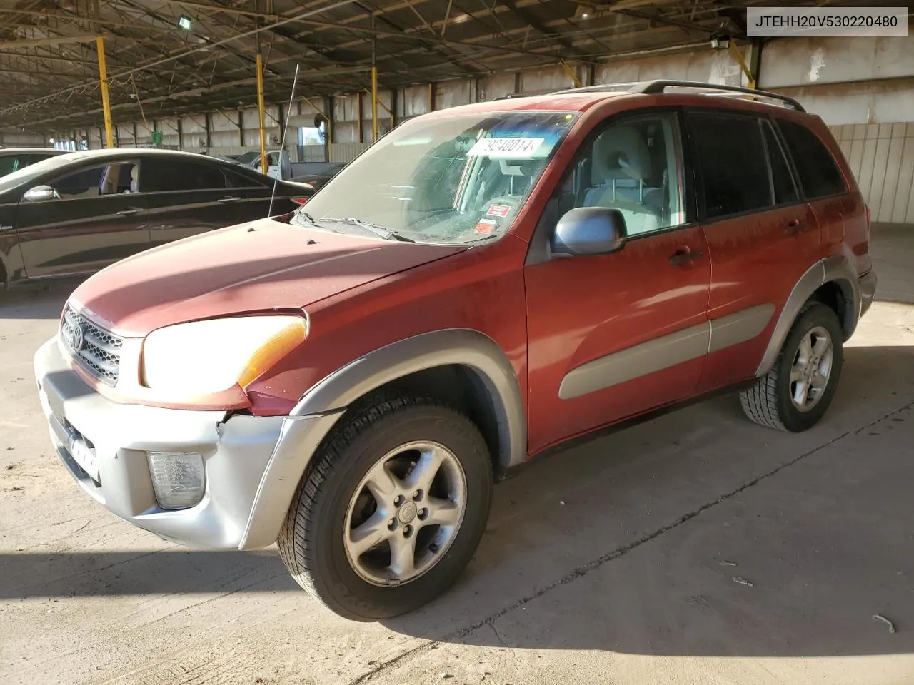 2003 Toyota Rav4 VIN: JTEHH20V530220480 Lot: 79240014