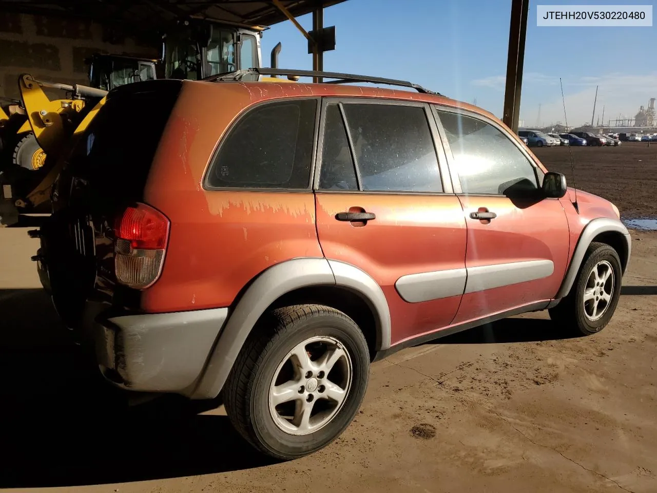 2003 Toyota Rav4 VIN: JTEHH20V530220480 Lot: 79240014