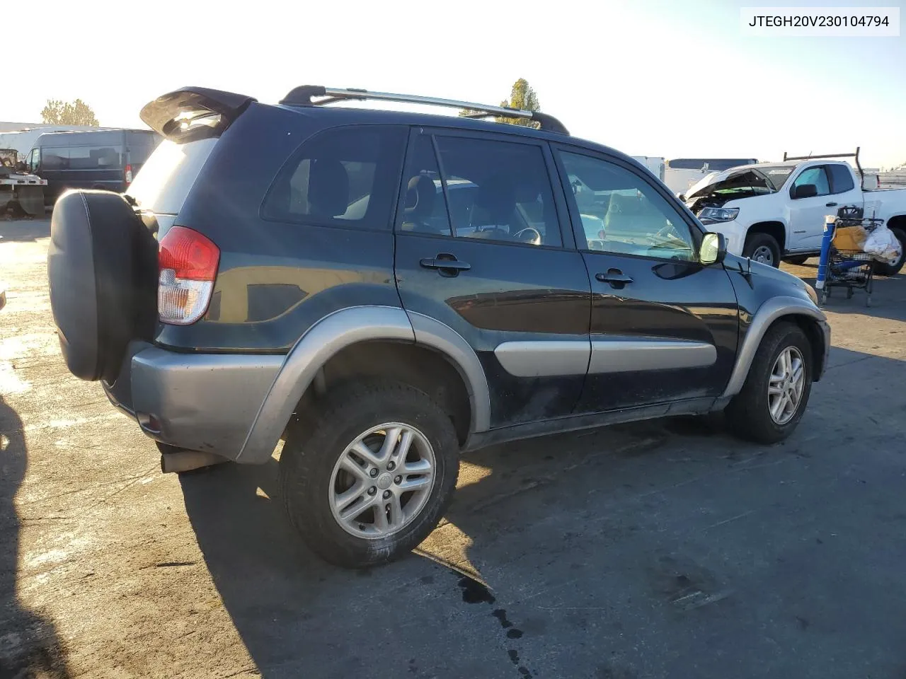 2003 Toyota Rav4 VIN: JTEGH20V230104794 Lot: 79671754