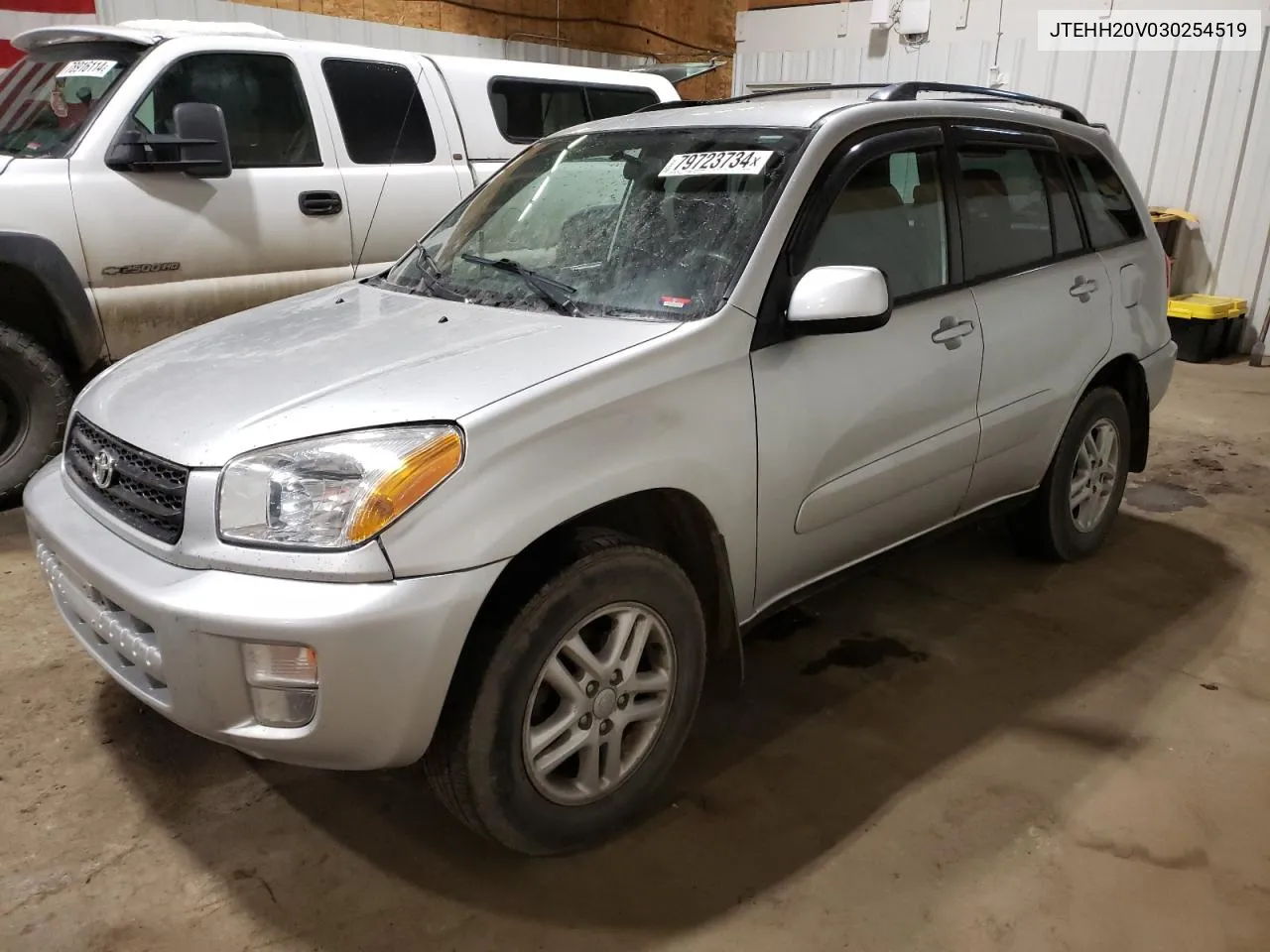 2003 Toyota Rav4 VIN: JTEHH20V030254519 Lot: 79723734