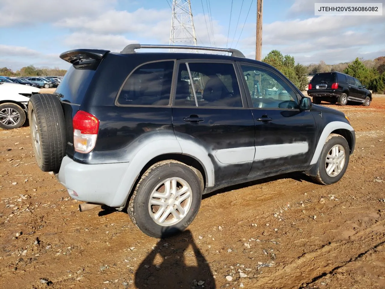 2003 Toyota Rav4 VIN: JTEHH20V536086082 Lot: 79974134