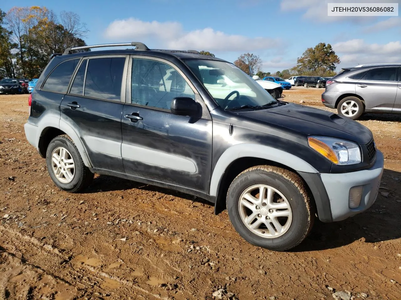 2003 Toyota Rav4 VIN: JTEHH20V536086082 Lot: 79974134