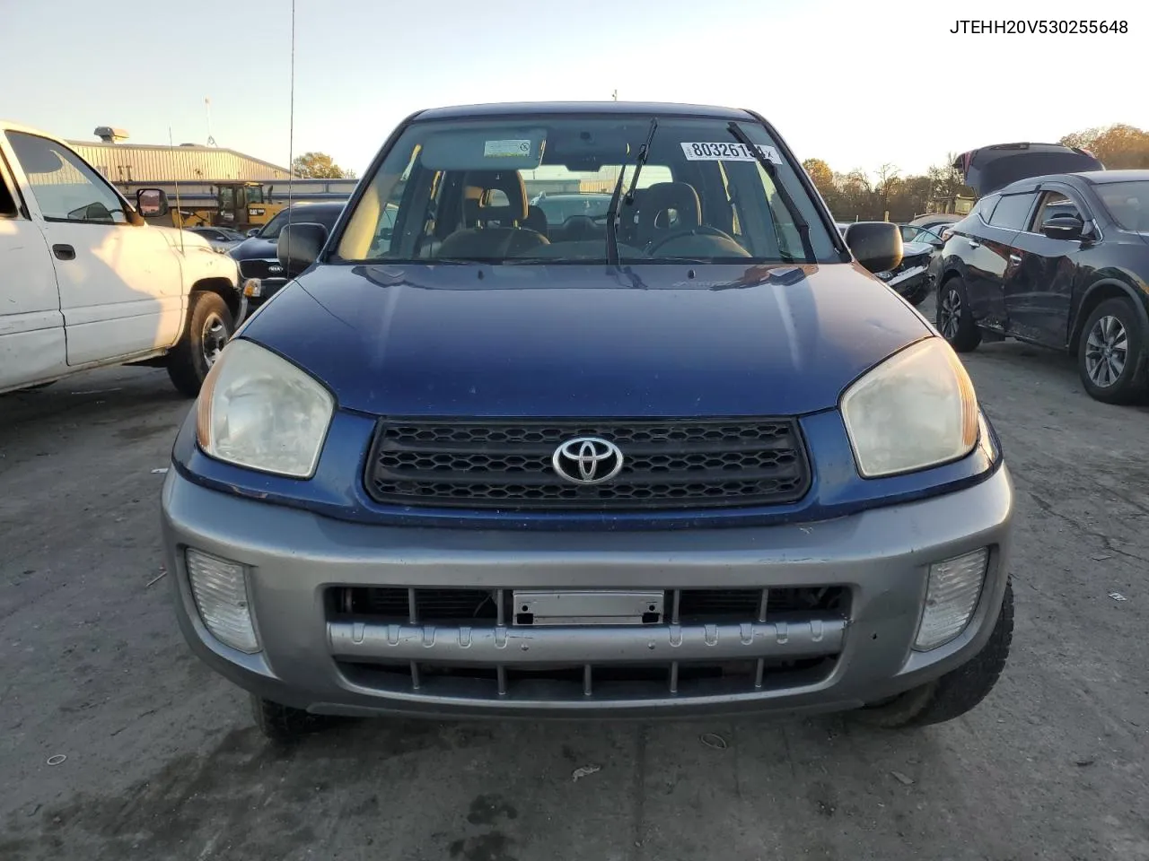 2003 Toyota Rav4 VIN: JTEHH20V530255648 Lot: 80326154