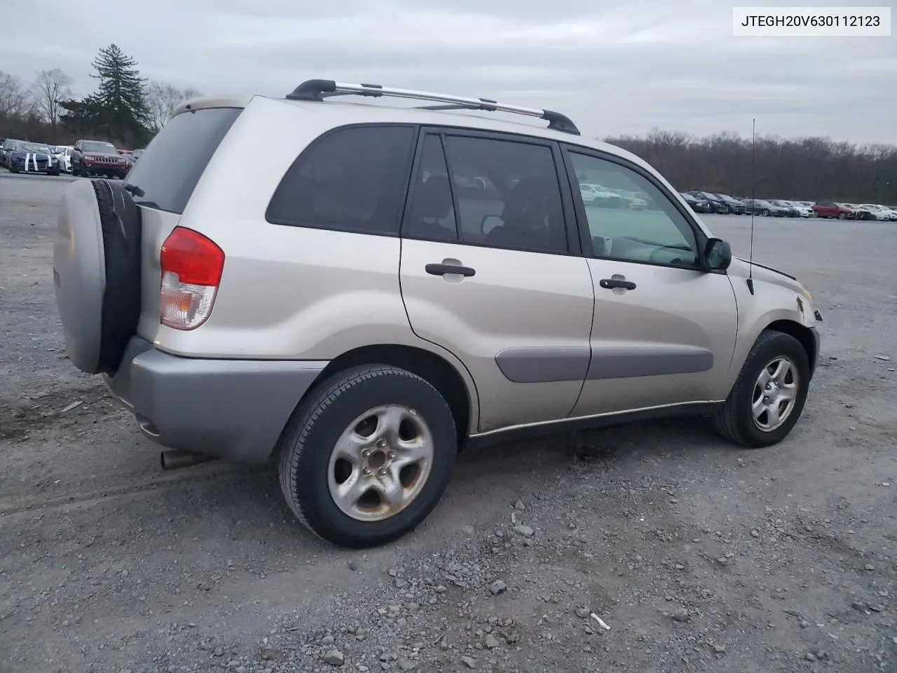 2003 Toyota Rav4 VIN: JTEGH20V630112123 Lot: 80750844