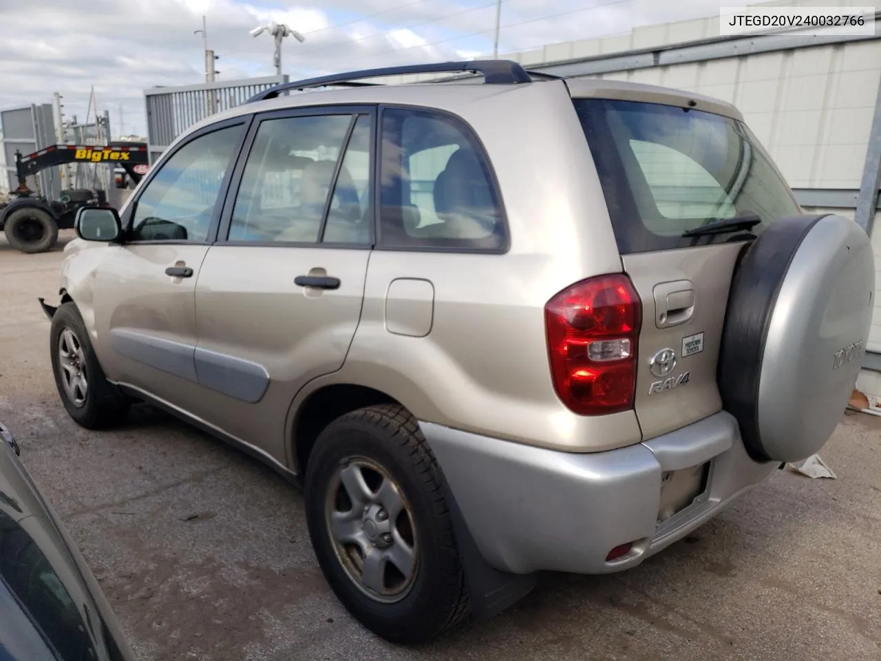 2004 Toyota Rav4 VIN: JTEGD20V240032766 Lot: 55724884