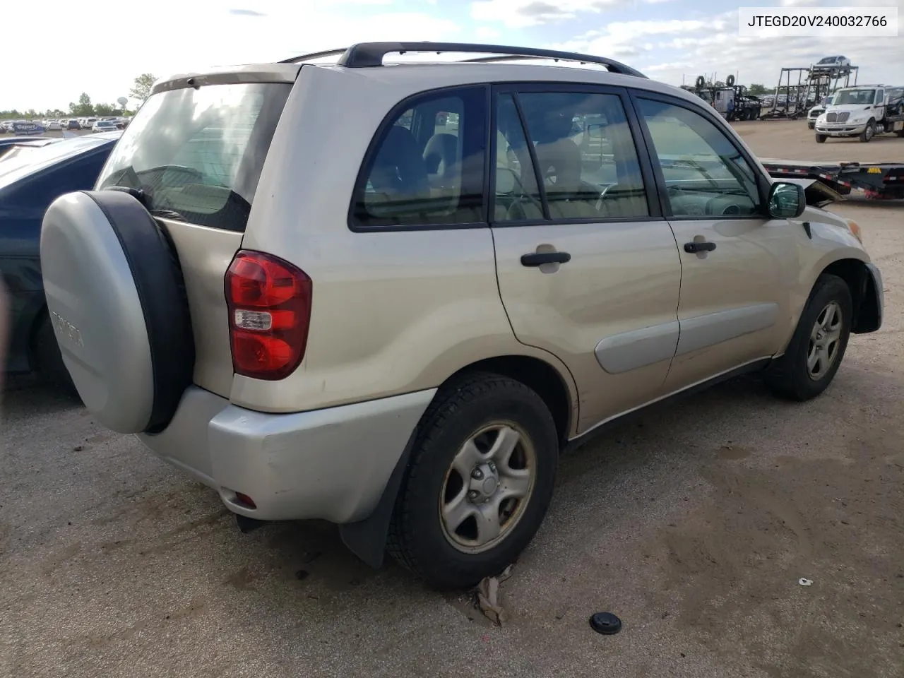 2004 Toyota Rav4 VIN: JTEGD20V240032766 Lot: 55724884