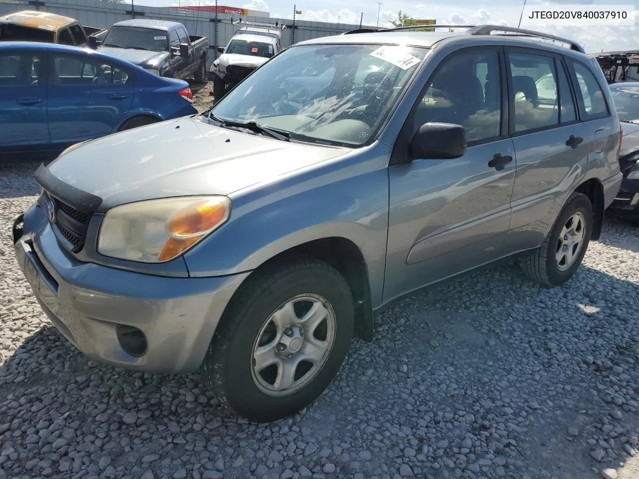 2004 Toyota Rav4 VIN: JTEGD20V840037910 Lot: 58701384