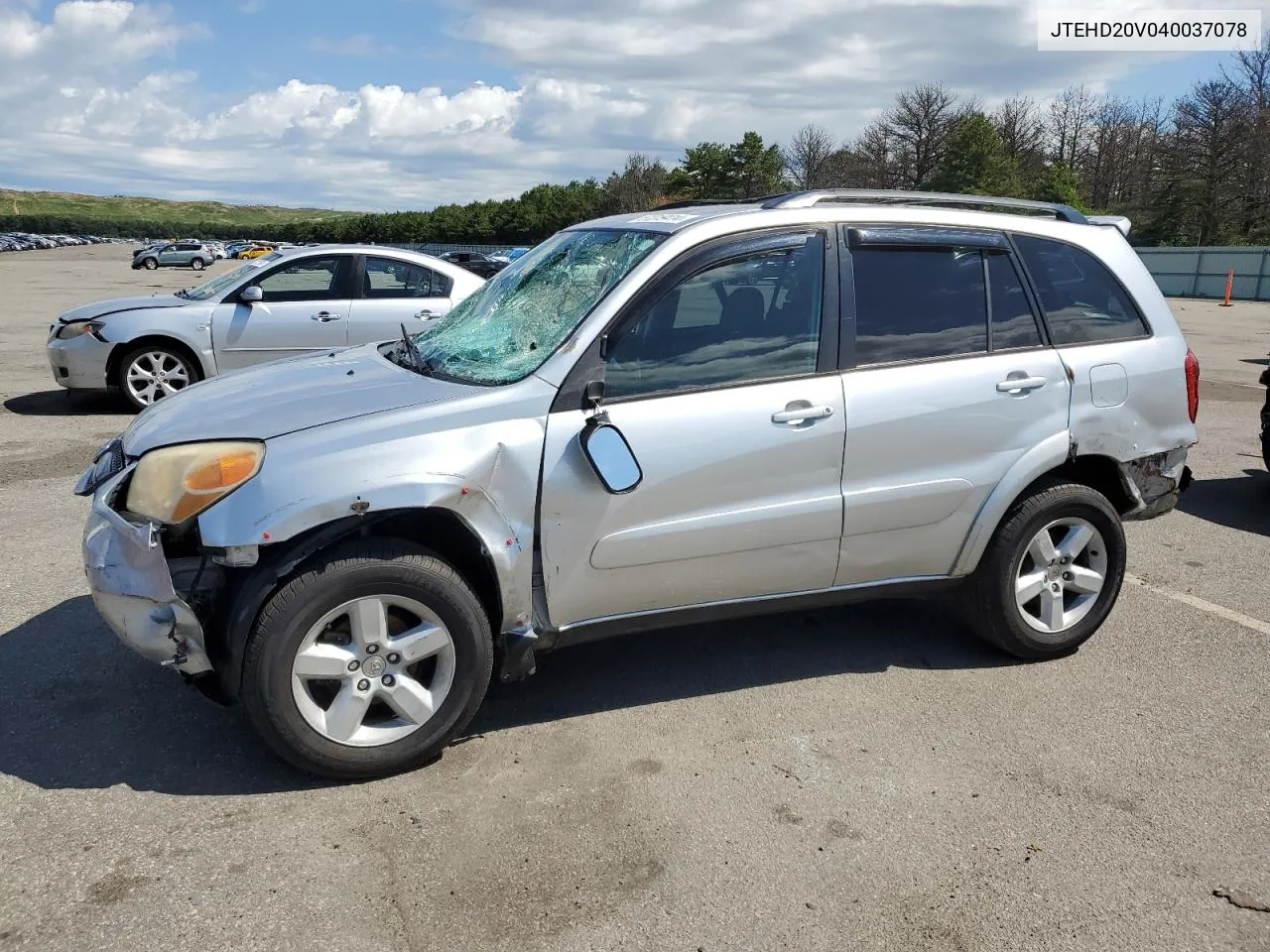 2004 Toyota Rav4 VIN: JTEHD20V040037078 Lot: 61319414