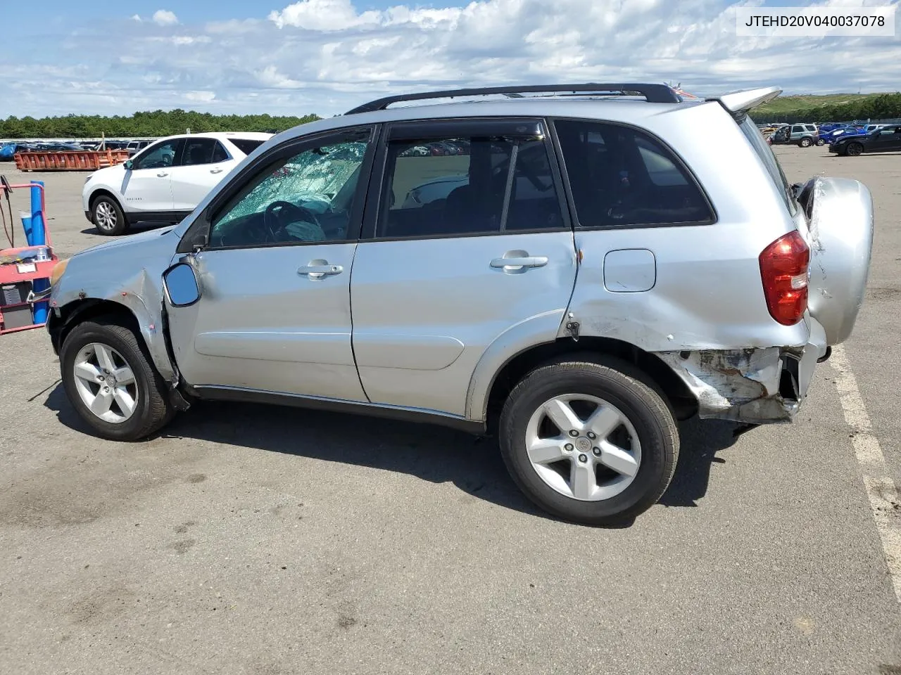 2004 Toyota Rav4 VIN: JTEHD20V040037078 Lot: 61319414