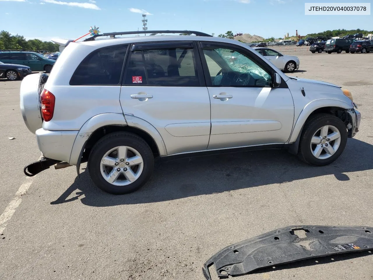 2004 Toyota Rav4 VIN: JTEHD20V040037078 Lot: 61319414