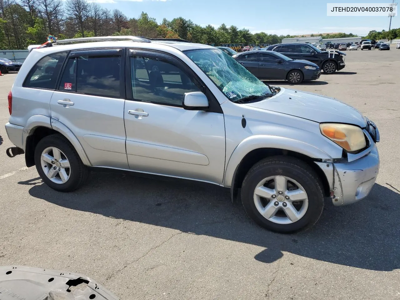 2004 Toyota Rav4 VIN: JTEHD20V040037078 Lot: 61319414