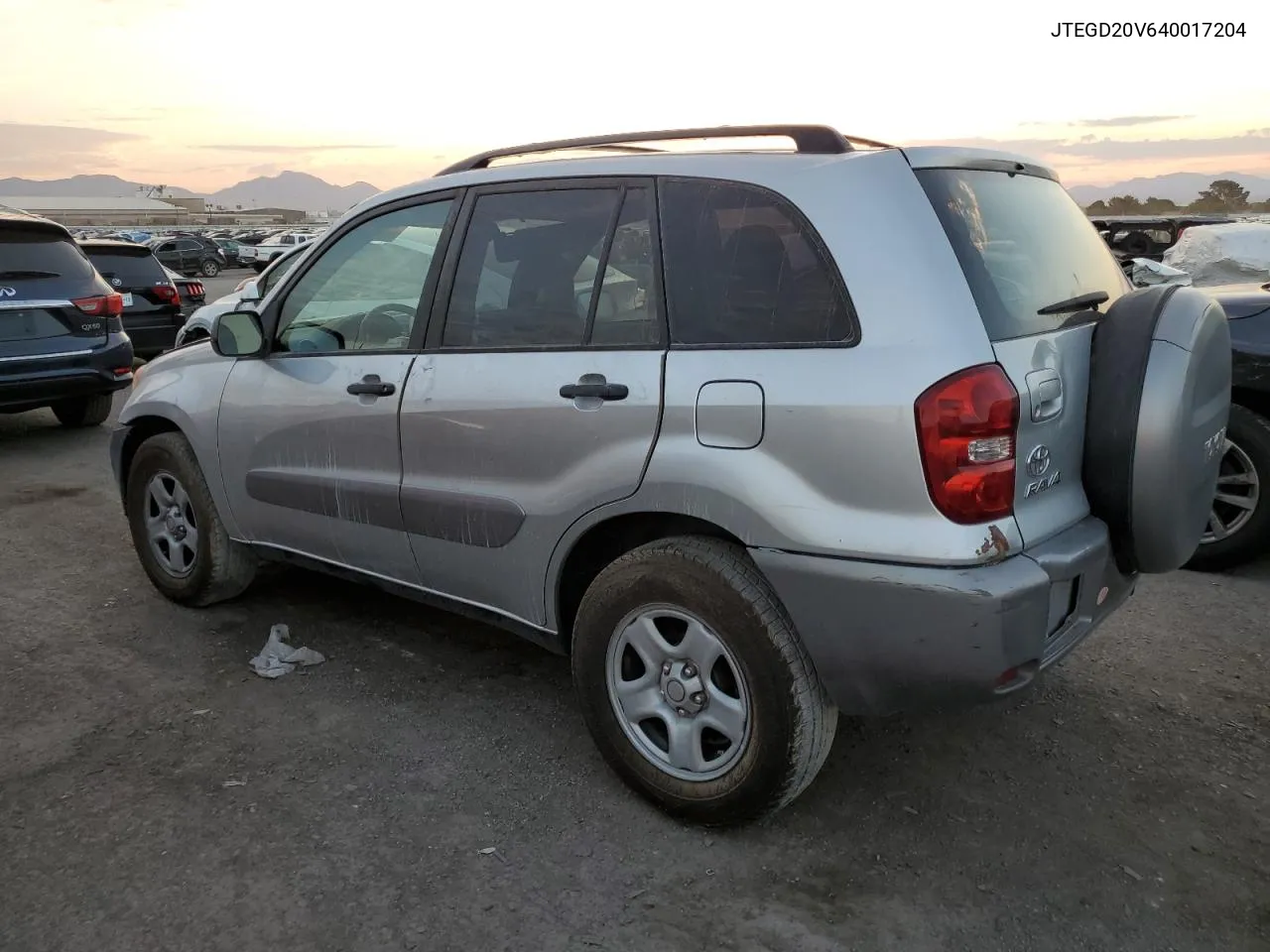 2004 Toyota Rav4 VIN: JTEGD20V640017204 Lot: 63608854