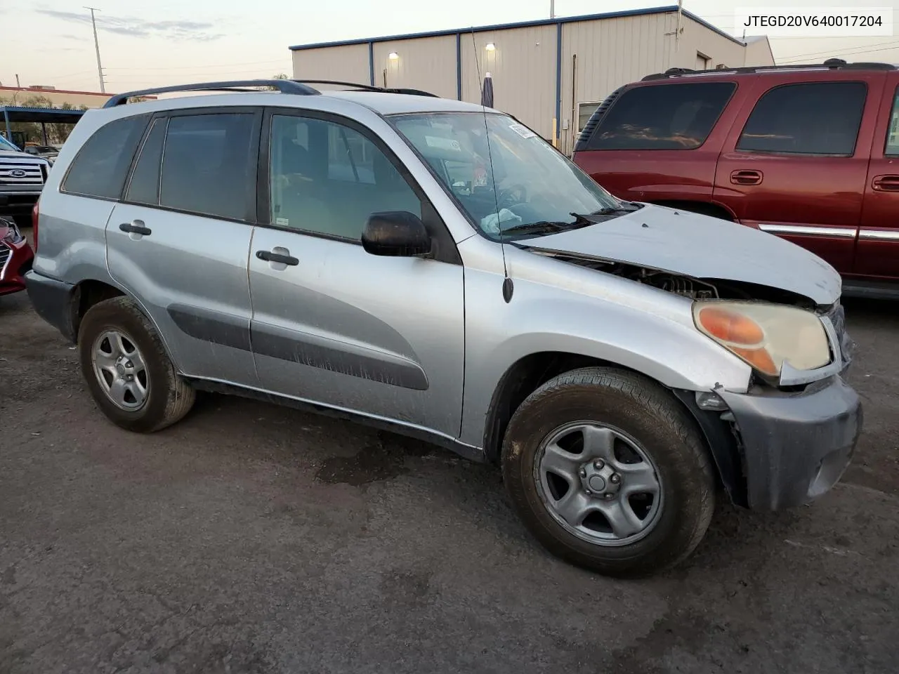 2004 Toyota Rav4 VIN: JTEGD20V640017204 Lot: 63608854